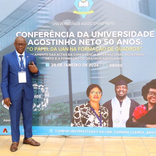 REITOR DA UnIA PARTICIPA NO LANÇAMENTO DO LIVRO SOBRE LEGADO DE AGOSTINHO NETO NO ENSINO SUPERIOR