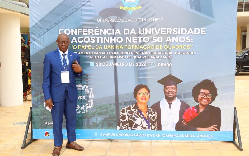 REITOR DA UnIA PARTICIPA NO LANÇAMENTO DO LIVRO SOBRE LEGADO DE AGOSTINHO NETO NO ENSINO SUPERIOR