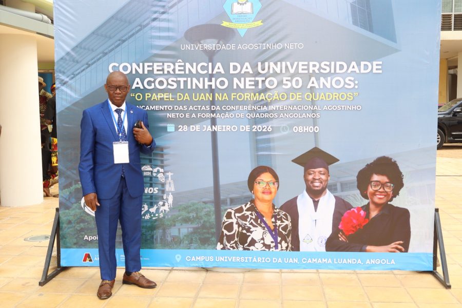 REITOR DA UnIA PARTICIPA NO LANÇAMENTO DO LIVRO SOBRE LEGADO DE AGOSTINHO NETO NO ENSINO SUPERIOR