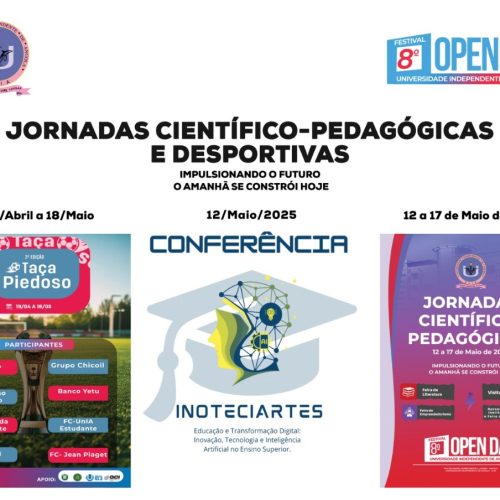 UnIA Promove Conhecimento e Carreira – Jornadas Científico-Pedagógicas e 8ª Edição do Open Day 2025 Marcam Agenda Académica em Maio e Aspiram Novas Conquistas